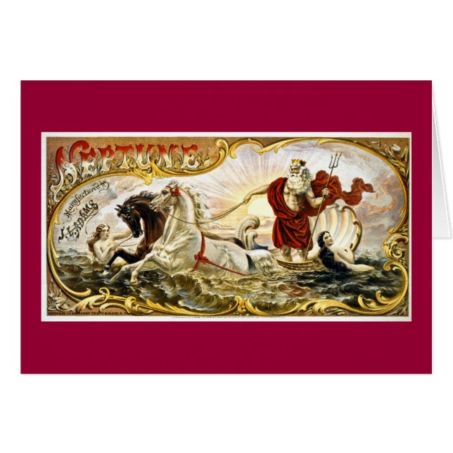 ネプチューン1866年-ヴィンテージのラベル (正面横)