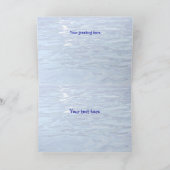 ネプチューン(カード)と遊んでいるイルカ カード (内部)