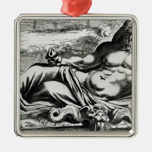 ネプチューン、c.1653 メタルオーナメント (正面)