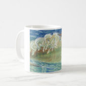 ネプチューンHorses王のビーチ コーヒーマグカップ (正面左)