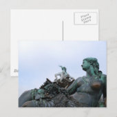 ネプトンブルネンネプチューンファウンテンベルリン ポストカード (正面/裏面)