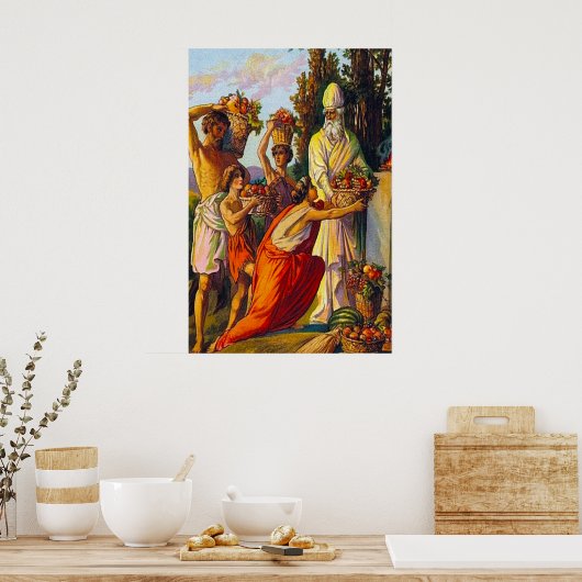 ネヘミヤ13主の家のポスター ポスター (キッチン)