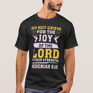 ネヘミヤ810クリスチャン引用文 Tシャツ