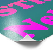 ネヘミヤ8:10からの聖書の詩。 フォトプリント            (角)