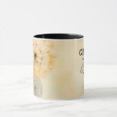 ネヘミヤ8:10主なる聖書聖句の花の喜び マグカップ (中央)