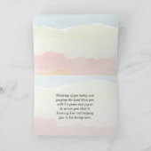 ネヘミヤ8:10主の喜びはあなたの力である カード (内部)