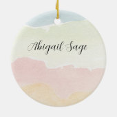 ネヘミヤ8:10主の喜びはあなたの力である セラミックオーナメント (裏面)