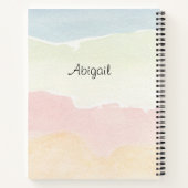 ネヘミヤ8:10主の喜びはあなたの力である ノートブック (裏面)