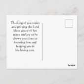 ネヘミヤ8:10主の喜びはあなたの力である ポストカード (裏面)