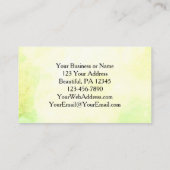 ネヘミヤ8:10主の喜びはあなたの力である 名刺 (裏面)