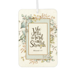 ネヘミヤ8:10主の喜びは私の力である カーエアーフレッシュナー