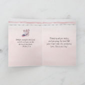 ネヘミヤ8:10主の喜びは私の力である カード (内部)