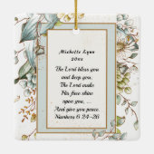 ネヘミヤ8:10主の喜びは私の力である セラミックオーナメント (裏面)