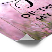 ネヘミヤ8:10主の喜びは私の力である ポスター (角)