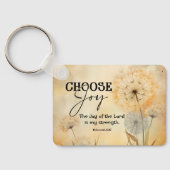ネヘミヤ8:10主の喜び聖書ダンデロン キーホルダー (裏面)