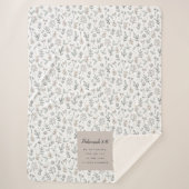 ネヘミヤ8:10聖なる書物、 経典 シェルパブランケット (正面)