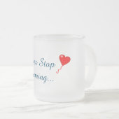 ネベストップル夢のマグカップ フロストグラスマグカップ (正面右)