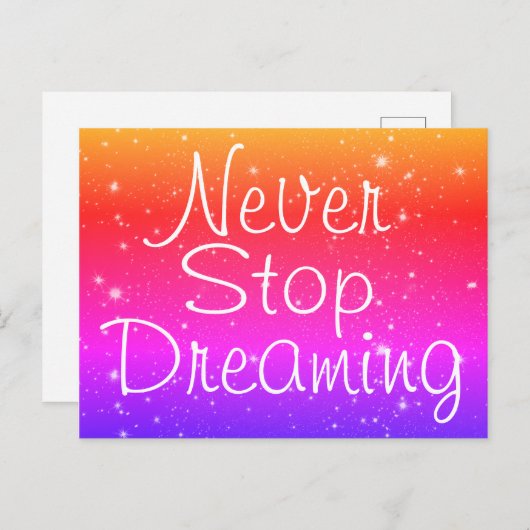 ネベストップル夢の虹の星 ポストカード (正面/裏面)