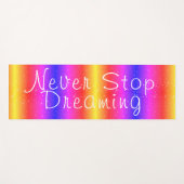 ネベストップル夢の虹の星 ヨガマット (正面(横))