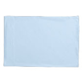 ネベストップル夢を見るライトブルーの枕カバー 枕カバー (裏面)