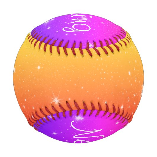 ネベストップル夢カラフル星 野球ボール (正面)