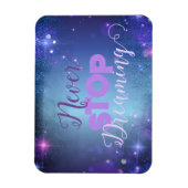 ネベストップル夢引用文モットーやる気を起こさせる マグネット (縦)