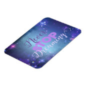 ネベストップル夢引用文モットーやる気を起こさせる マグネット (左側)