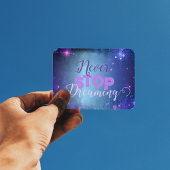 ネベストップル夢引用文モットーやる気を起こさせる マグネット