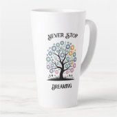 ネベストップル夢見ラテマグ カフェラテマグ (右アングル)