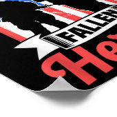 ネベ忘れルヒーロ落ちたーメモリアルデー ポスター (角)