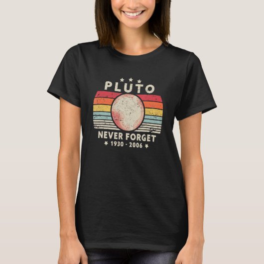 ネベ忘れルプルトレトロスタイル宇宙科学 Tシャツ (正面)