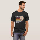 ネベ忘れルプルトレトロスタイル宇宙科学L Tシャツ (正面フル)