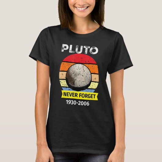 ネベ忘れルプートおもしろい宇宙科学レトロアストロ Tシャツ (正面)