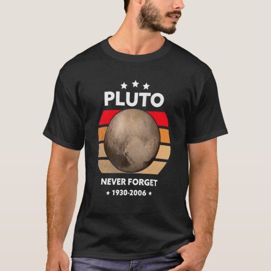 ネベ忘れル・プルトヴィンテージ宇宙 Tシャツ (正面)