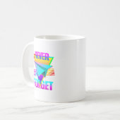 ネベ忘れ紙飛行機 コーヒーマグカップ (正面左)