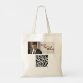 ネベ結婚したデートすることバレンタインデートート トートバッグ (裏面)