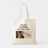 ネベ結婚したデートすることバレンタインデートート トートバッグ (裏面)