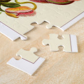 ネペンテケエ肉食水生植物 ジグソーパズル (側面)