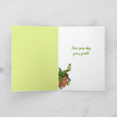 ネペンテス ピッチャープラント イラスト オーダーメイド カード (内部)