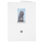 ネポリタン絵画マスチフの – Dog Art (裏面)