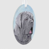 ネポリタン絵画マスチフの – Dog Art オーナメント (正面)