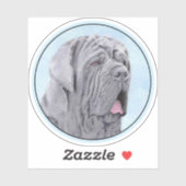 ネポリタン絵画マスチフの – Dog Art シール (シート)