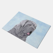 ネポリタン絵画マスチフの – Dog Art ドアマット (アングル)