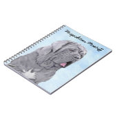 ネポリタン絵画マスチフの – Dog Art ノートブック (左側)