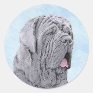 ネポリタン絵画マスチフの – Dog Art ラウンドシール