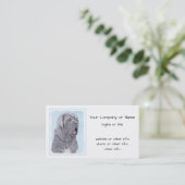 ネポリタン絵画マスチフの – Dog Art 名刺 (スタンド正面)