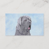 ネポリタン絵画マスチフの – Dog Art 名刺 (裏面)