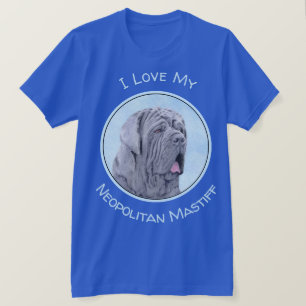 ネポリタン絵画マスチフの – Dog Art Tシャツ
