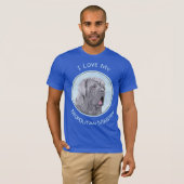 ネポリタン絵画マスチフの – Dog Art Tシャツ (正面フル)
