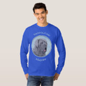 ネポリタン絵画マスチフの – Dog Art Tシャツ (正面フル)